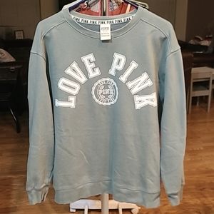 PINK Victoria Secret Crew Neck Pullover Sweatshirt Women's Size Small